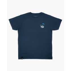 Тениска Peaty's Ride Wear RideWear- Flag / Denim Blue